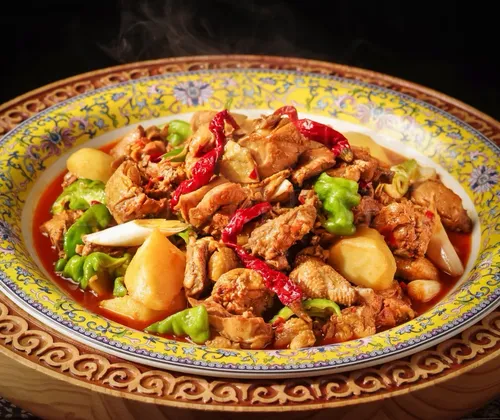 SAUTÉ SPICY CHICKEN OF XINJIANG 